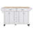 Cambridge Natural Wood Top Kitchen Island With Storage,Kitchen Cart,Coffee Station-1760090090