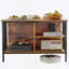 Table basse à plateau relevable avec rangement Farmhouse