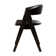 Polyurethane Ladder Back Arm Chair in Brown