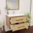 Victoria 29.5'' Single Bathroom Vanity with Acrylic Top-97880844