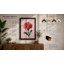 Pink Carnation Botanical - Framed Print-550703585-550703591