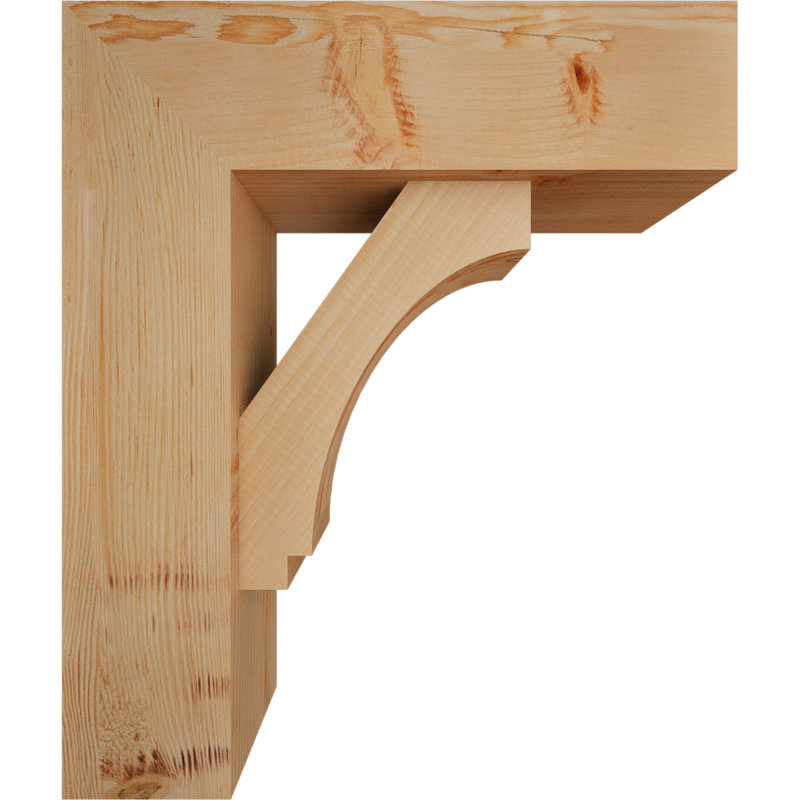 Support de bloc impérial avec entretoise décalée, 26 x 22, Sapin Douglas de l 7 1/2 (lisse)