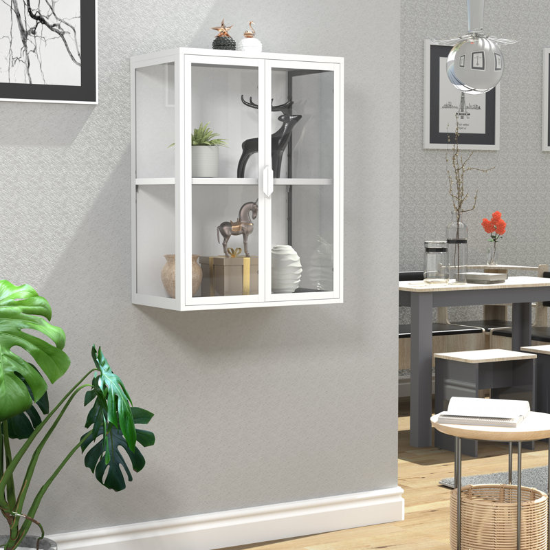 Mykael Display Cabinet, White