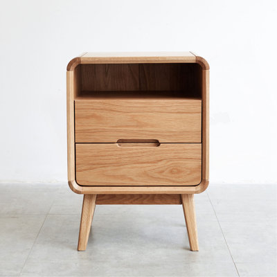 Armoire de chevet en bois massif Pure