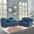 Blue Microfiber