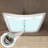 68'' x 30.3'' Soaking Plastic / Acrylic Bathtub