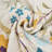 Rural Floral Cotton Gauze Quilted Reversible Tassel Throw Blanket