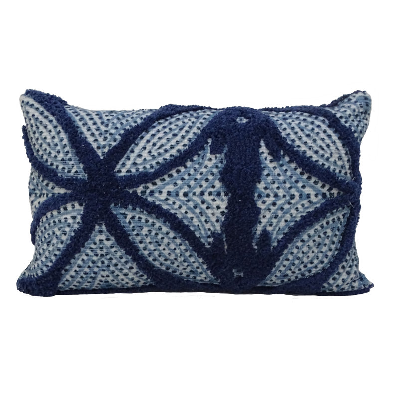 Chicos Trellis Cotton Blend Throw Pillow