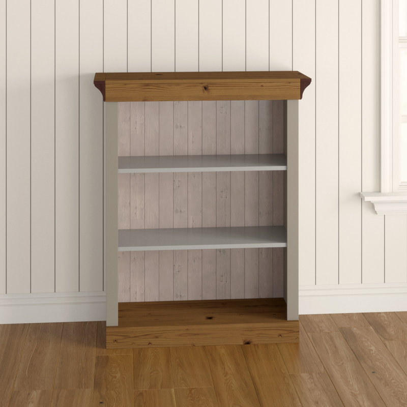 Kelly Bookcase, Stained and varnished Grey/Brown