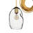 Bubble 1 - Light Brass Pendant