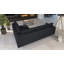 Corner Sofa And Footstool with Wooden Legs In Scandinavian Style Knutsford-58350951-58350954