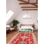 Tapis rouge foncé Finest Ghazni 6 pi 9 po x 9 pi 9 po