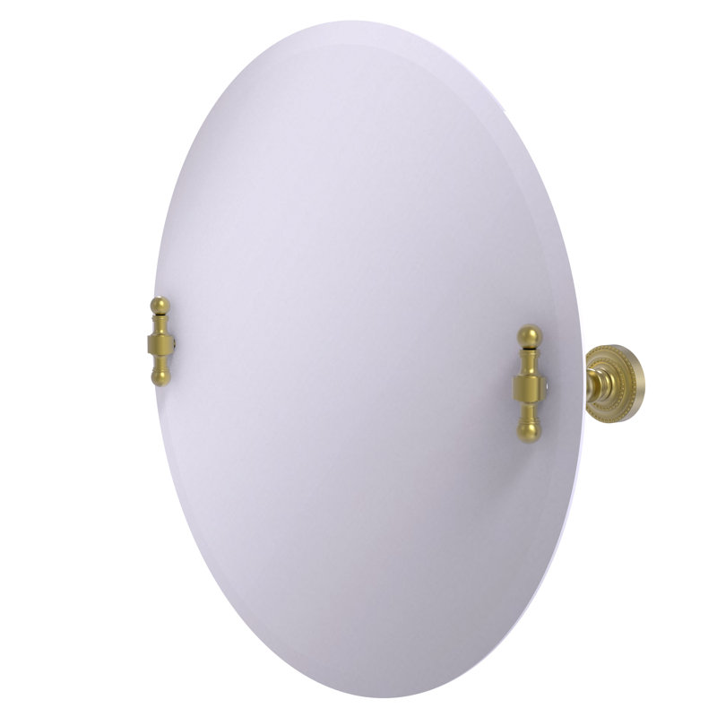 Miroir d’appoint Marchmont, Laiton satiné