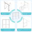 Porte de garde-manger double Prehung Style-129063846