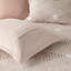 Édredon double / grand en coton et rosé - literie élégante réversible à la mode-121163766