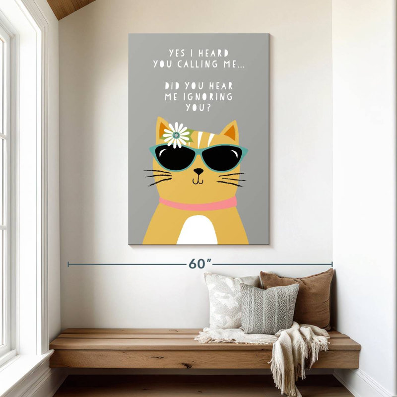 Cat Patch, 48" H x 32" W