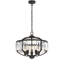 Suspension Kenna Transitional à 5 ​​lumières, finition bronze frotté, largeur 20 pouces