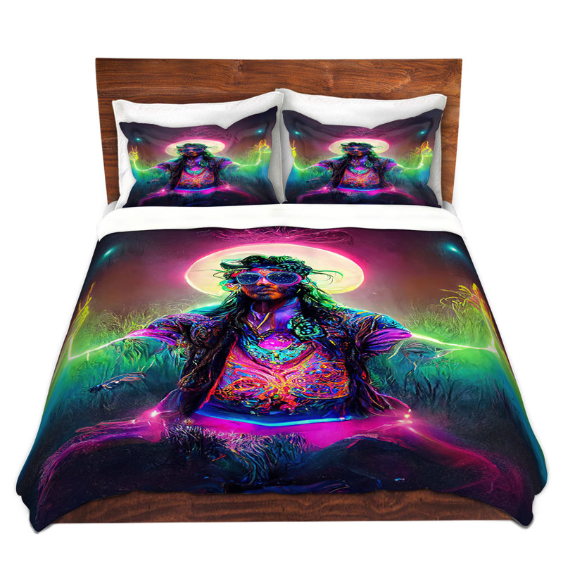 Ensemble de housse de couette simple DiaNoche en microfibre par Wumples - Mediation