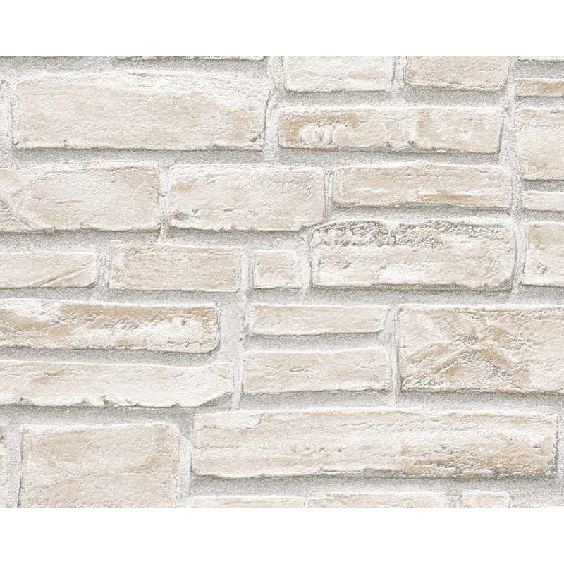 Dekora Natur 10.1m x 53cm Wallpaper, White