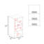 Medicine Cabinet Porto, Bathroom, White-1509133523