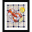 Reproduction d'art encadrée «Lobster» par Elena Dorosh-1296536760-1296536757