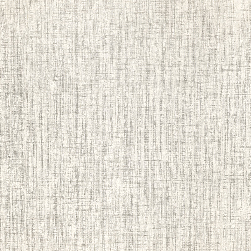 Rouleau de papier peint en toile métallique Precious Collection, Crème, crème