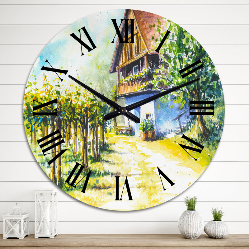 Horloge murale House, Surdimensionné