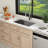 28" L X 18" W  Single Bowl 16 Gauge Stainless Steel Undermount Kitchen Sink with Bottom Grid-132423779