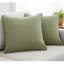 Ensemble de 2 housses de coussin en chenille à texture douce-116094744-116094745-93605701