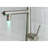 Contemporary Brushed Nickel Kitchen Faucet With Heavy Duty Commercial Style, Pre-Rinse Spring And High Arc Pull Down Single Handle Style Spot Finish