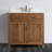 Whiteley 35.25'' Single Bathroom Vanity Base Only in Walnut