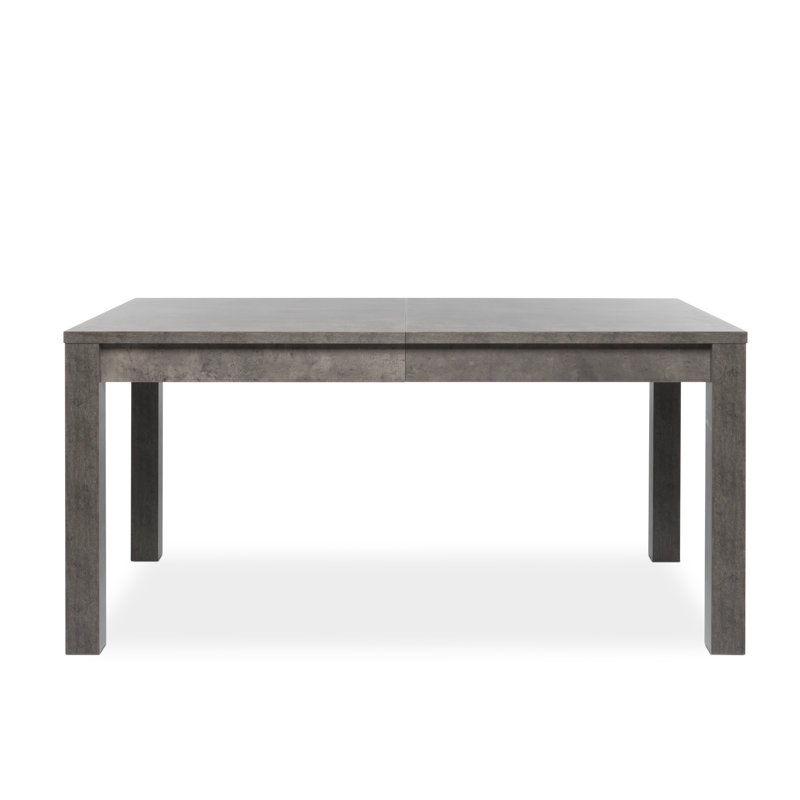 Gray Dining Table, Dark Concrete