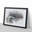 Heron Portrait in Abstract - Picture Frame Graphic Art Print-55763018-55763019
