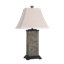 Lampe de table brune 29 po Caramia