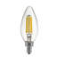 2700 Warm White B10 E12 Candelabra Base Dimmable Vintage Edison LED Light Bulb (6-Pack)-120214636