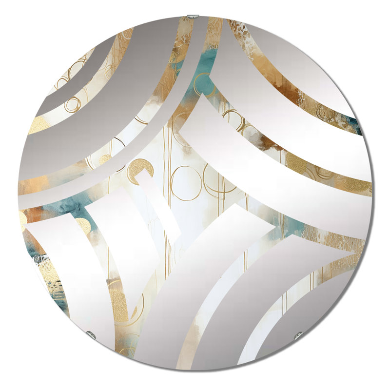 Miroir décoratif Candius, 23,6 po x 23,6 po