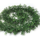 4Pc 9-Foot Boxwood Garland | Artificial Greenery | Versatile Faux Vine Decoration | Premium Quality, Lifelike & Easy To Shape | Ideal For Home & Event Decor