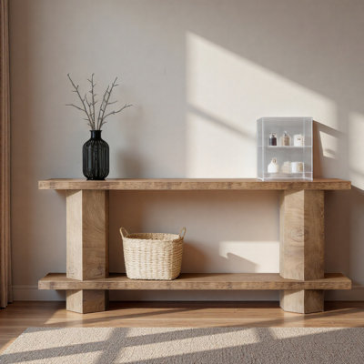 2-Tier Bedside Table,Sofa Table,Console Table,Hallway Table