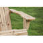 Chaise Adirondack en bois massif Stebbins