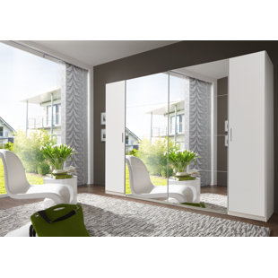 Lotto 4 Door Manufactured Wood Wardrobe