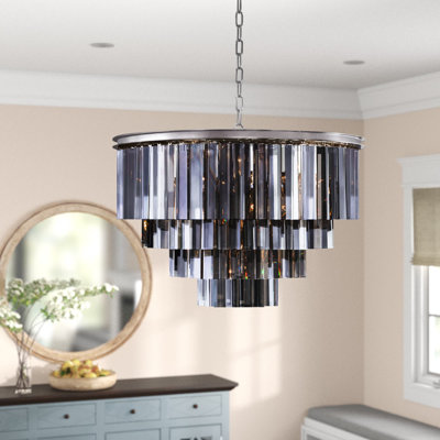 Yazmin 8 - Light Tiered Chandelier