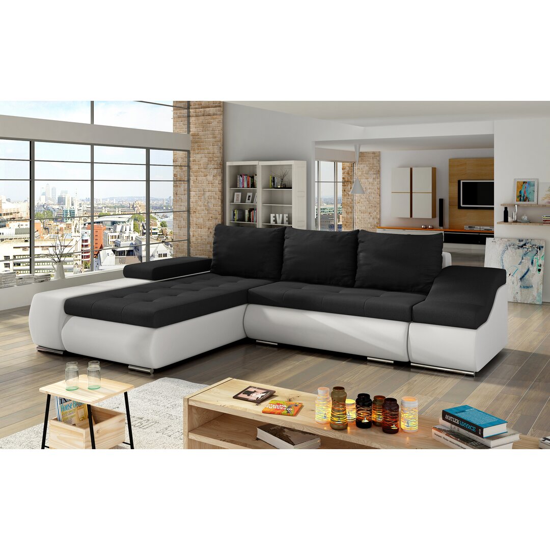 Ecksofa Gilbreath mit Bettfunktion