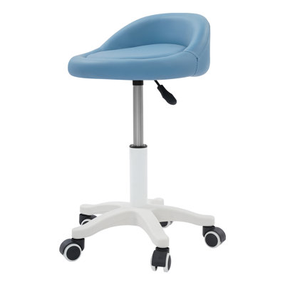 Adjustable Rolling Office Stool