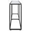 Hefling Glass Top Console Table-1355296478-1355296465