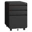 3 Drawer Metal Filing Cabinets with Lock Wheels, Anti-tilt Under Desk Design (No Assembly Required)-866884877