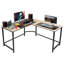 Bureau en coin en L de qualité supérieure pour bureau à domicile-653246866