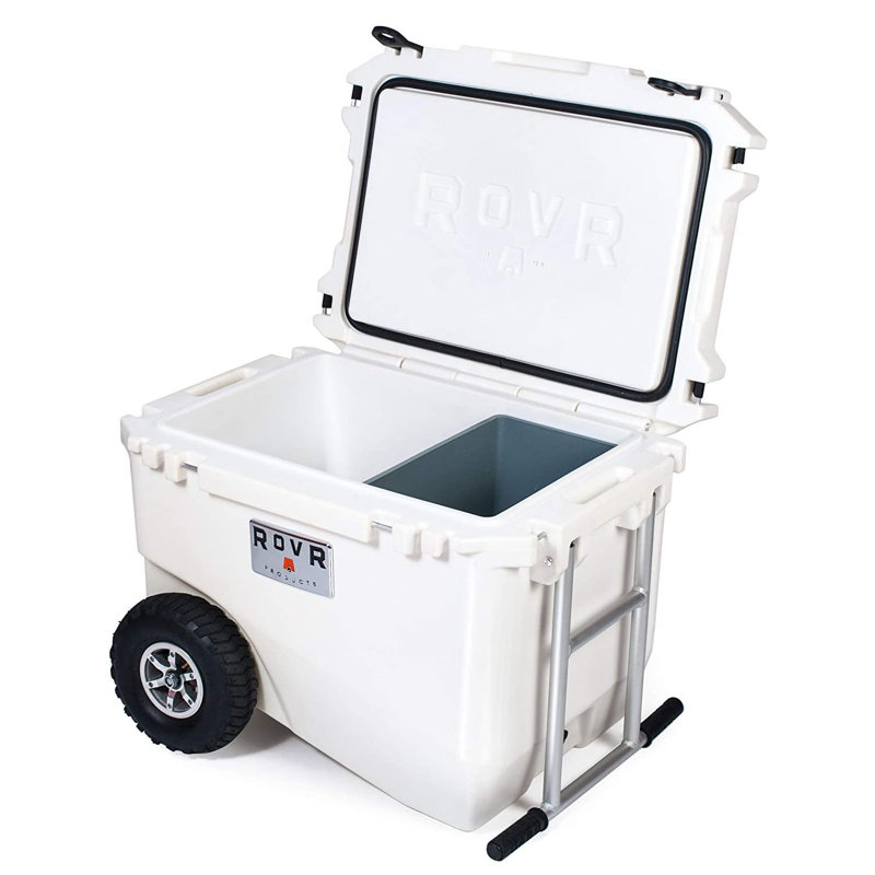 Refroidisseur amovible à l’extérieur 60 qt. rollr, Blanc