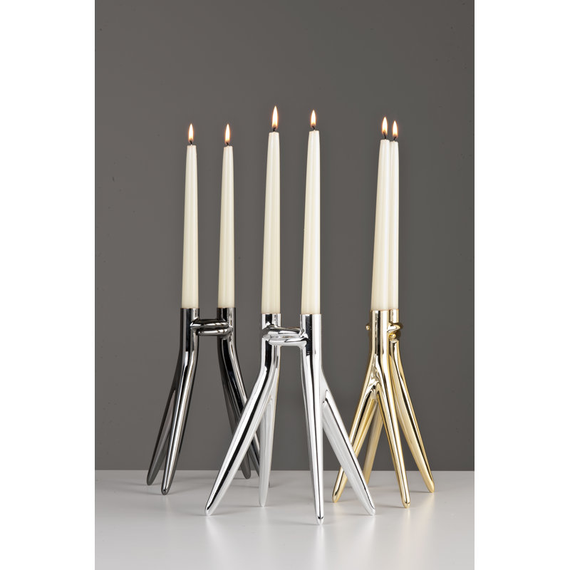 Abbracciaio Candlestick, Gold
