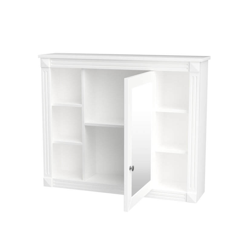 Armoire murale moderne pour salle de bain 35 po x 28 po, beaucoup de rangement, tendance