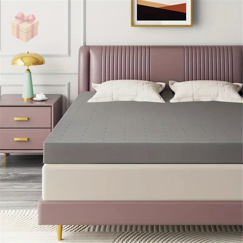 Surmatelas simple Fulop 2 po - Mousse haute densité pour le soutien du dos et le soulagement de la pression, Lit simple, 2"